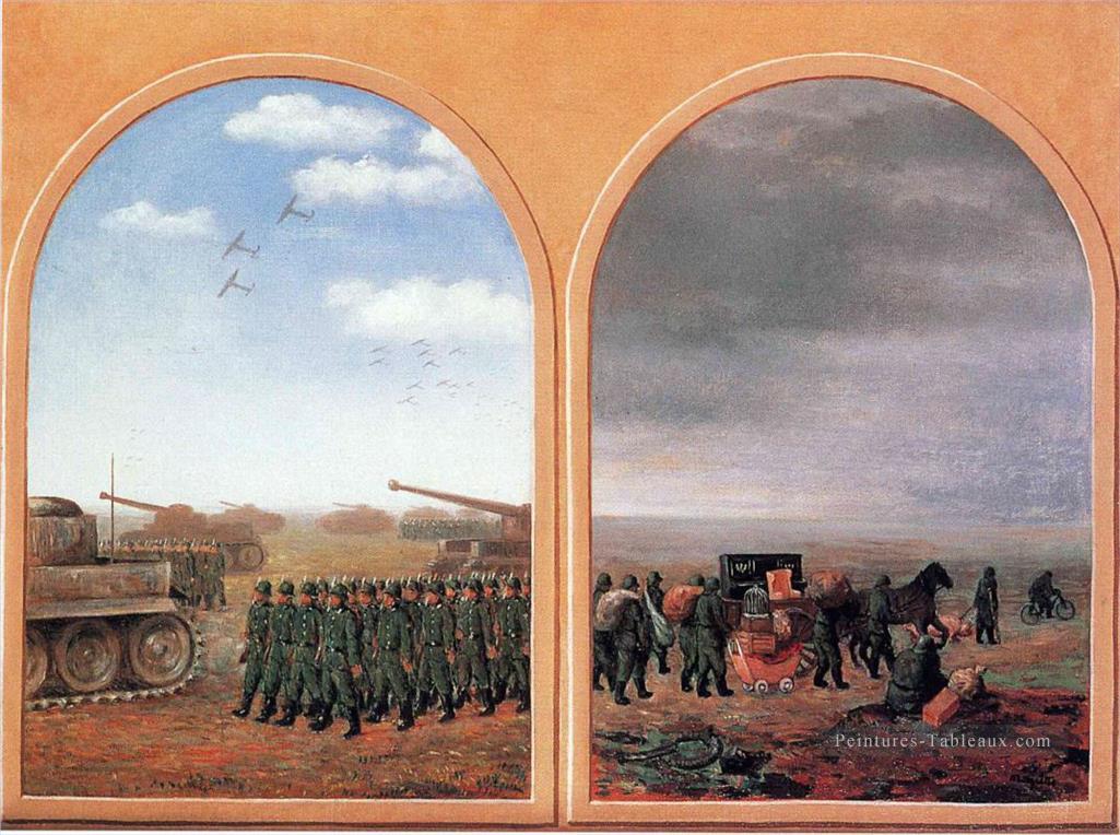 dialectique appliquée 1945 René Magritte Peintures à l'huile